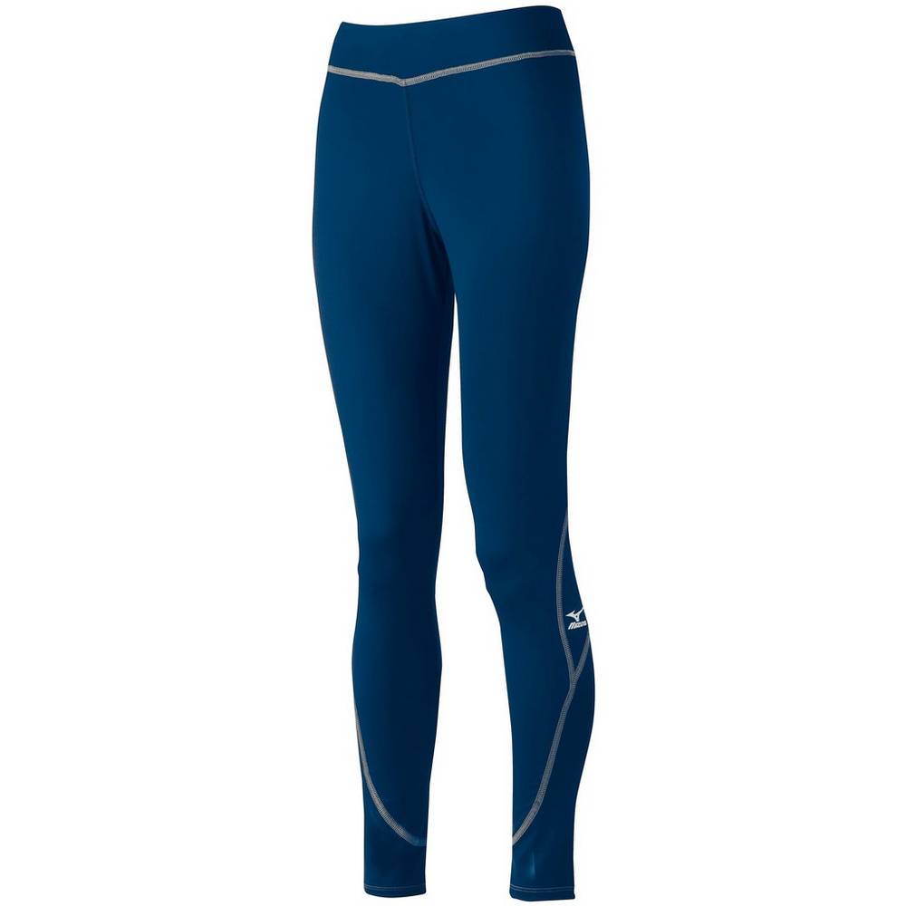 Leggings Mizuno Voleibol Beach Omnis - Mulher - Azul Marinho - CRTYK3598